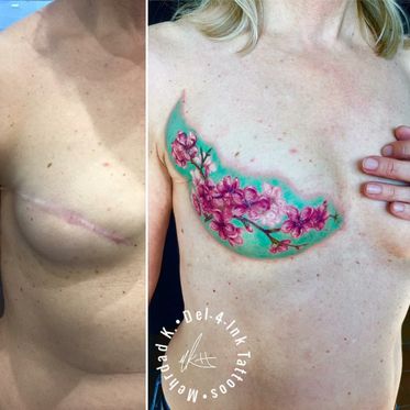 Brustkrebstattoo-Tag 2017, Tätowierer: Mehrdad Karimi, Del-4-Ink, Norderstedt