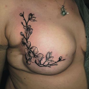 Brustkrebstattoo-Tag 2017, Tätowierer: Thorsten Hahn, Evolution Ink Germany, Wesel