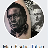 Marc Fischer Tattoo, bei Pechschwarz Tätowierungen