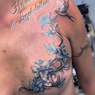 Brustkrebstattoo-Tag 2017, Tätowiererin: Helenka, ill-legal-Tattoo, Frankfurt