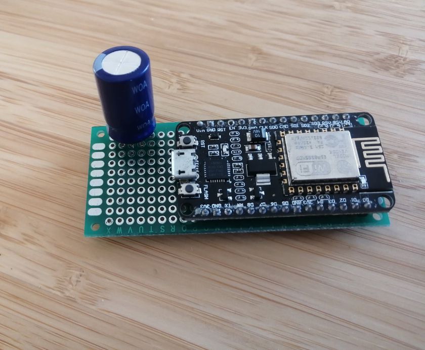 Microcontroller and Capacitor