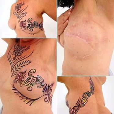 Bodypainting, kein Tattoo