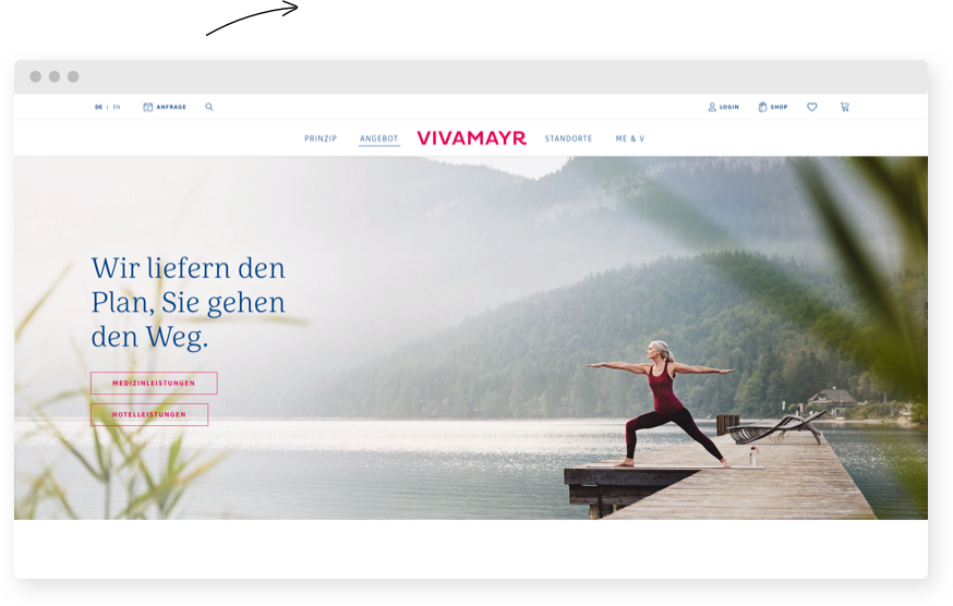 Website Vivamayr