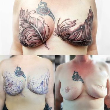 Brustkrebstattoo-Tag 2017, Tätowierer: Martin Nissl, Sündige Haut, Puchheim-Ort